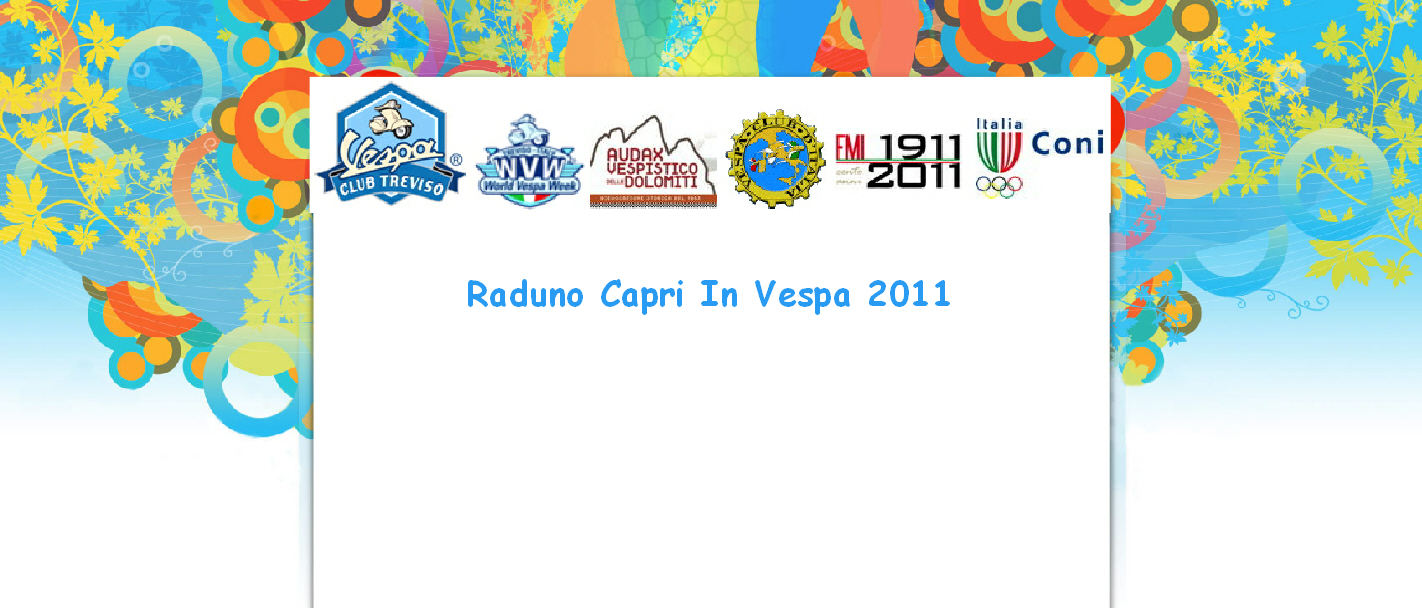 Raduno Capri In Vespa 2011